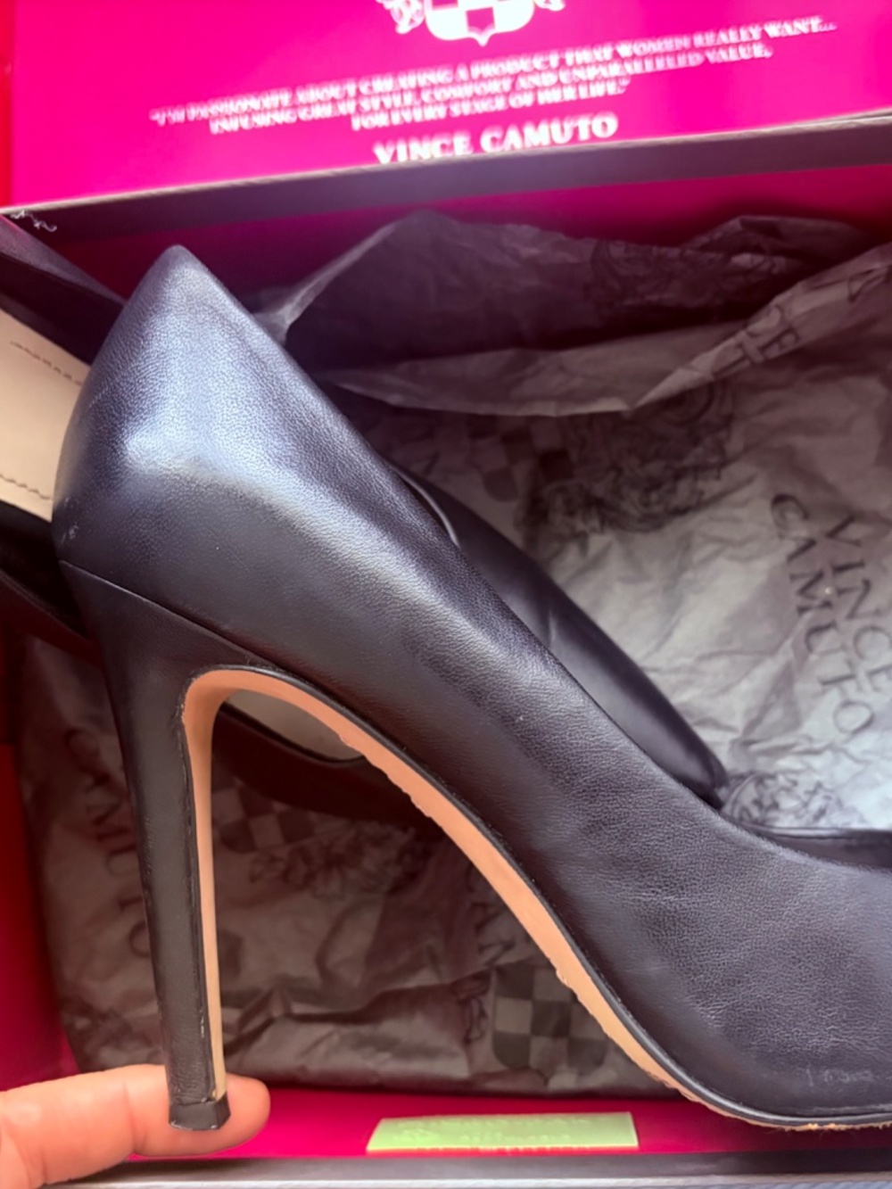 Vince Camuto Kain Pointed Toe Pumps - Picture 8 of 10